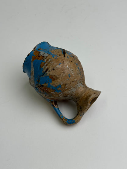 Blue Detail Vintage Mediterranean Jug