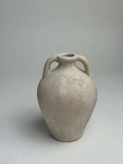 Up-Cycled | Twin Handled Neutral Amphora