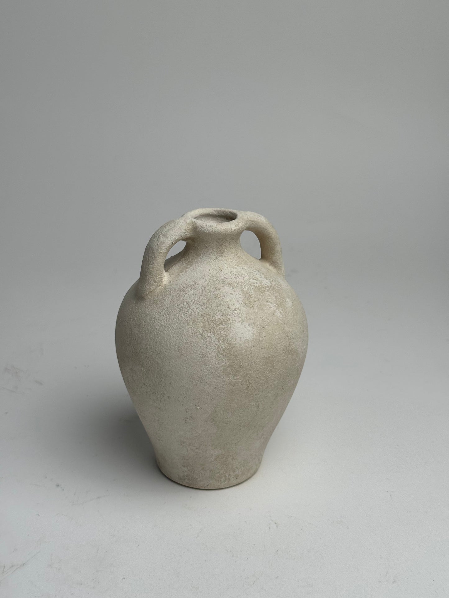 Up-Cycled | Twin Handled Neutral Amphora