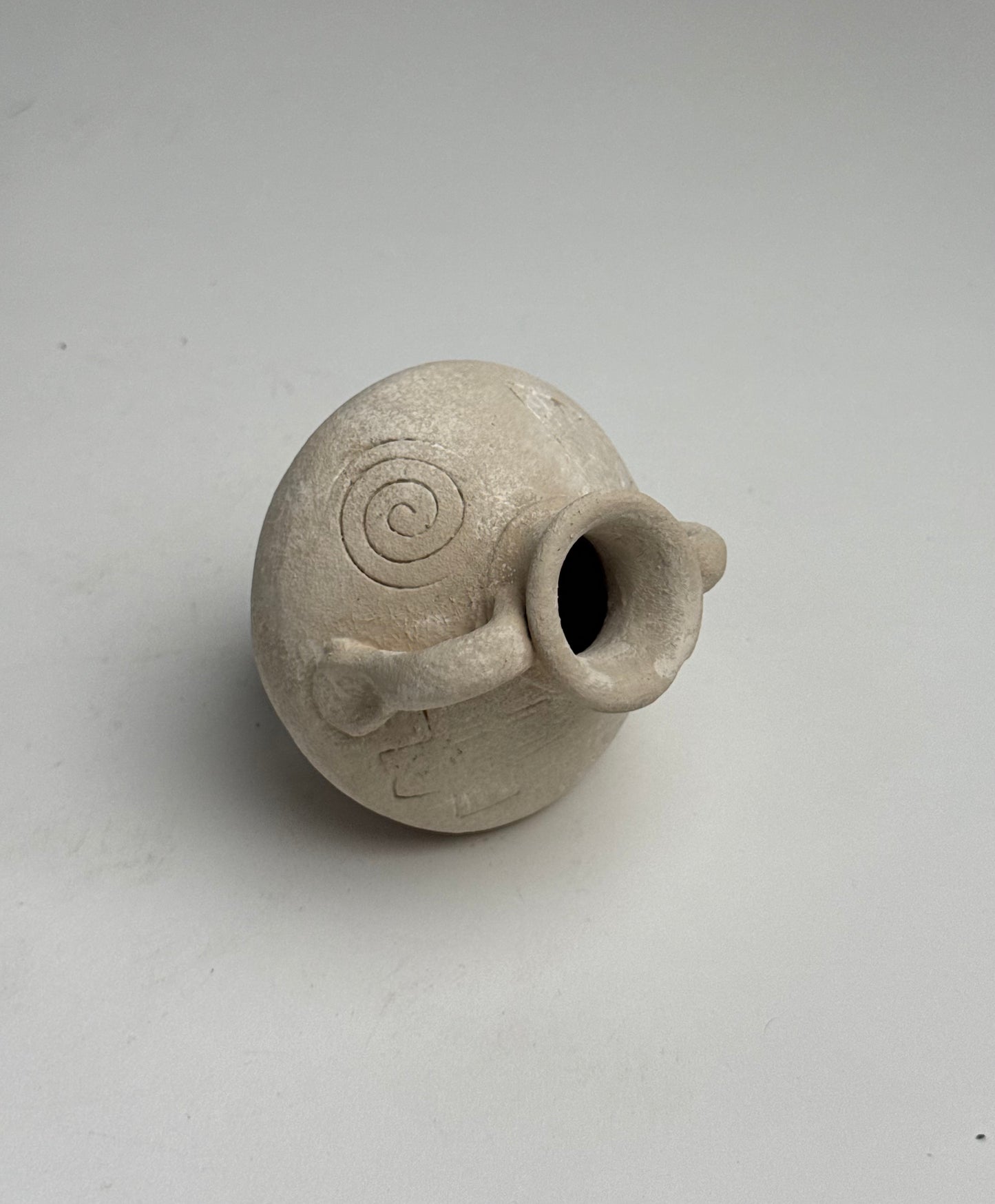 Up-Cycled | Small Neutral Pattern Vase