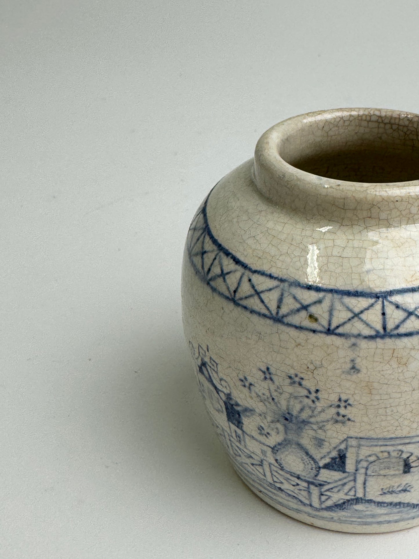 Small Vintage Chinese Ginger Jars