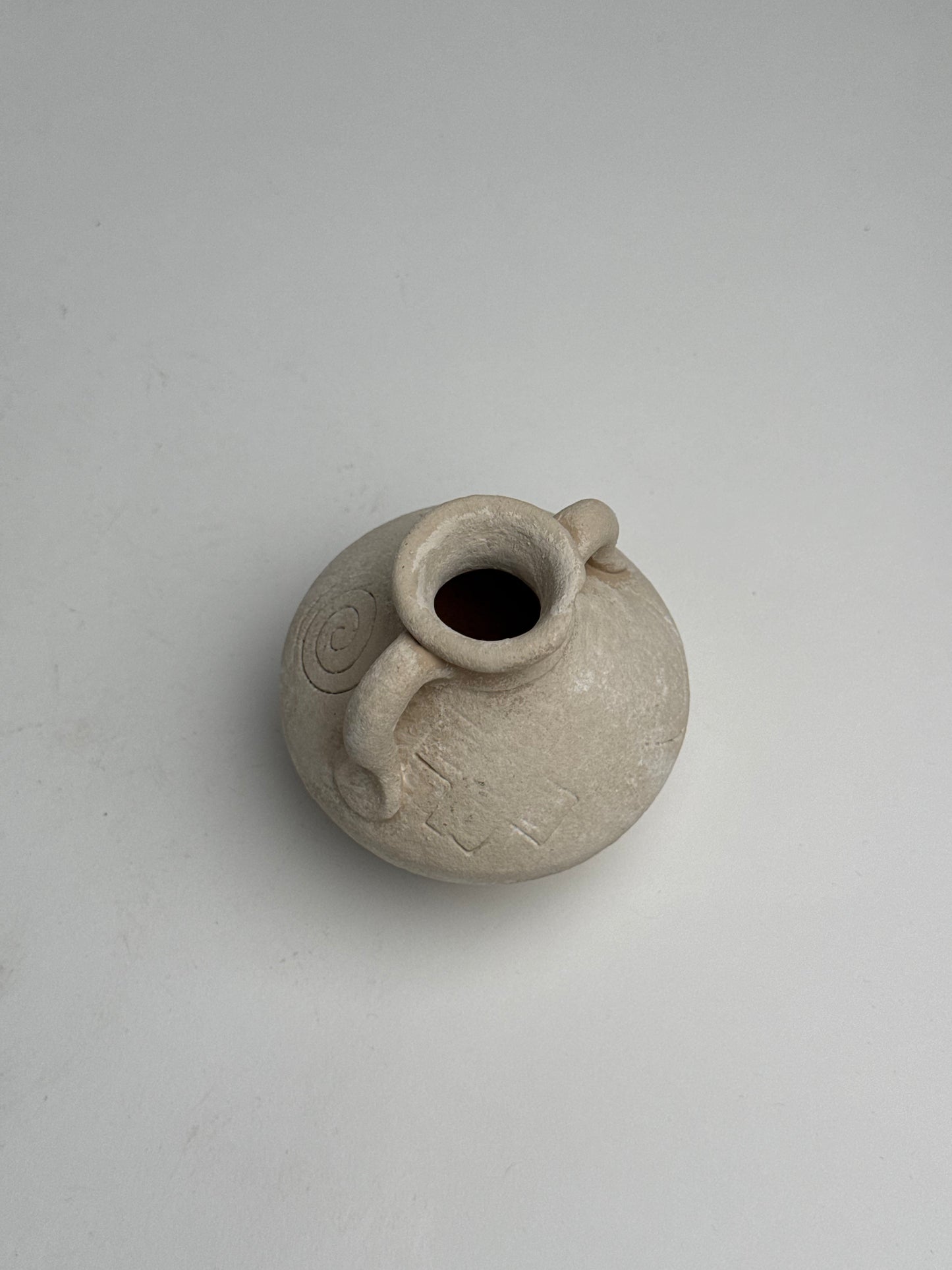 Up-Cycled | Small Neutral Pattern Vase