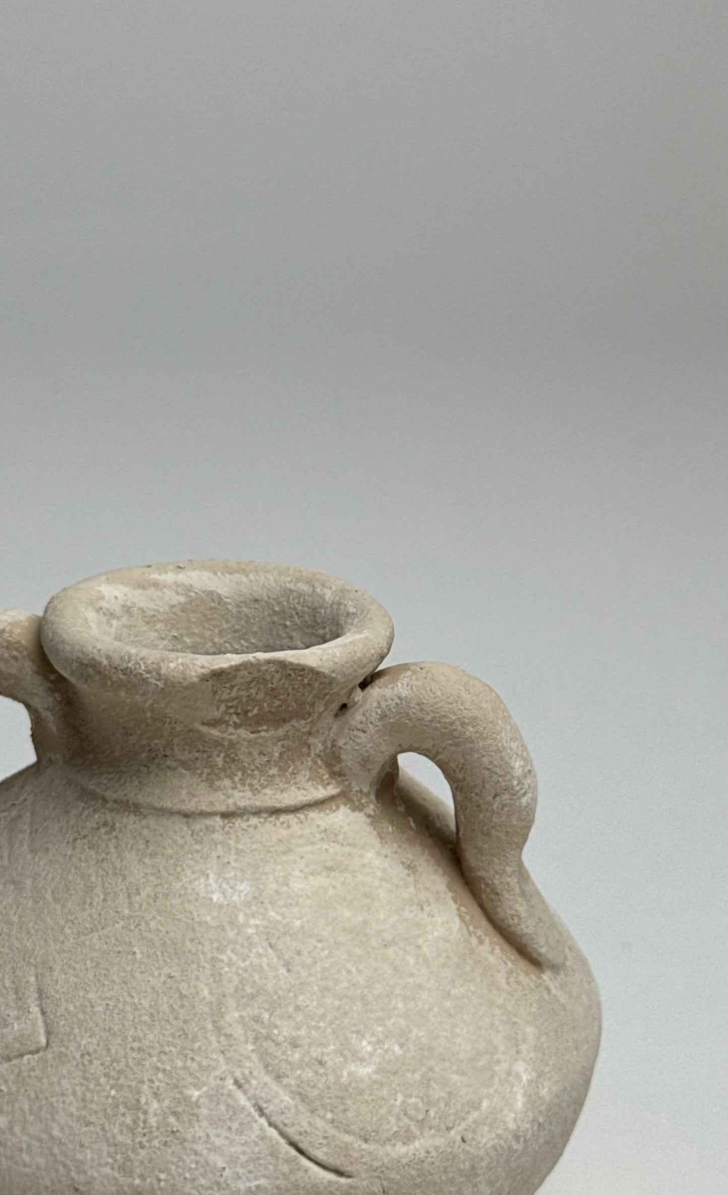 Up-Cycled | Small Neutral Pattern Vase