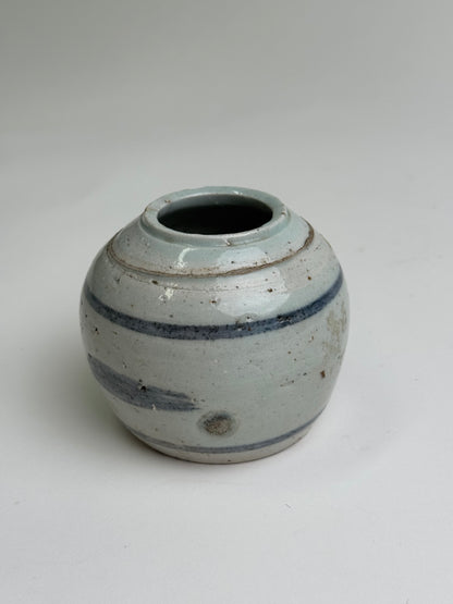 Pale Blue Antique Ginger Jar