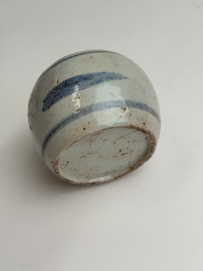 Pale Blue Antique Ginger Jar