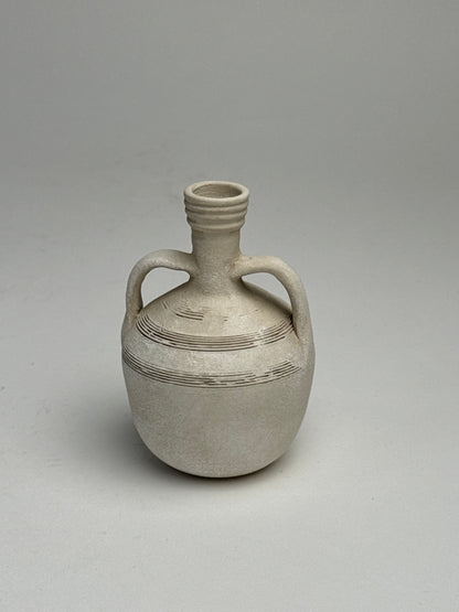 Up-Cycled | Small Neutral Grecian Style Vase
