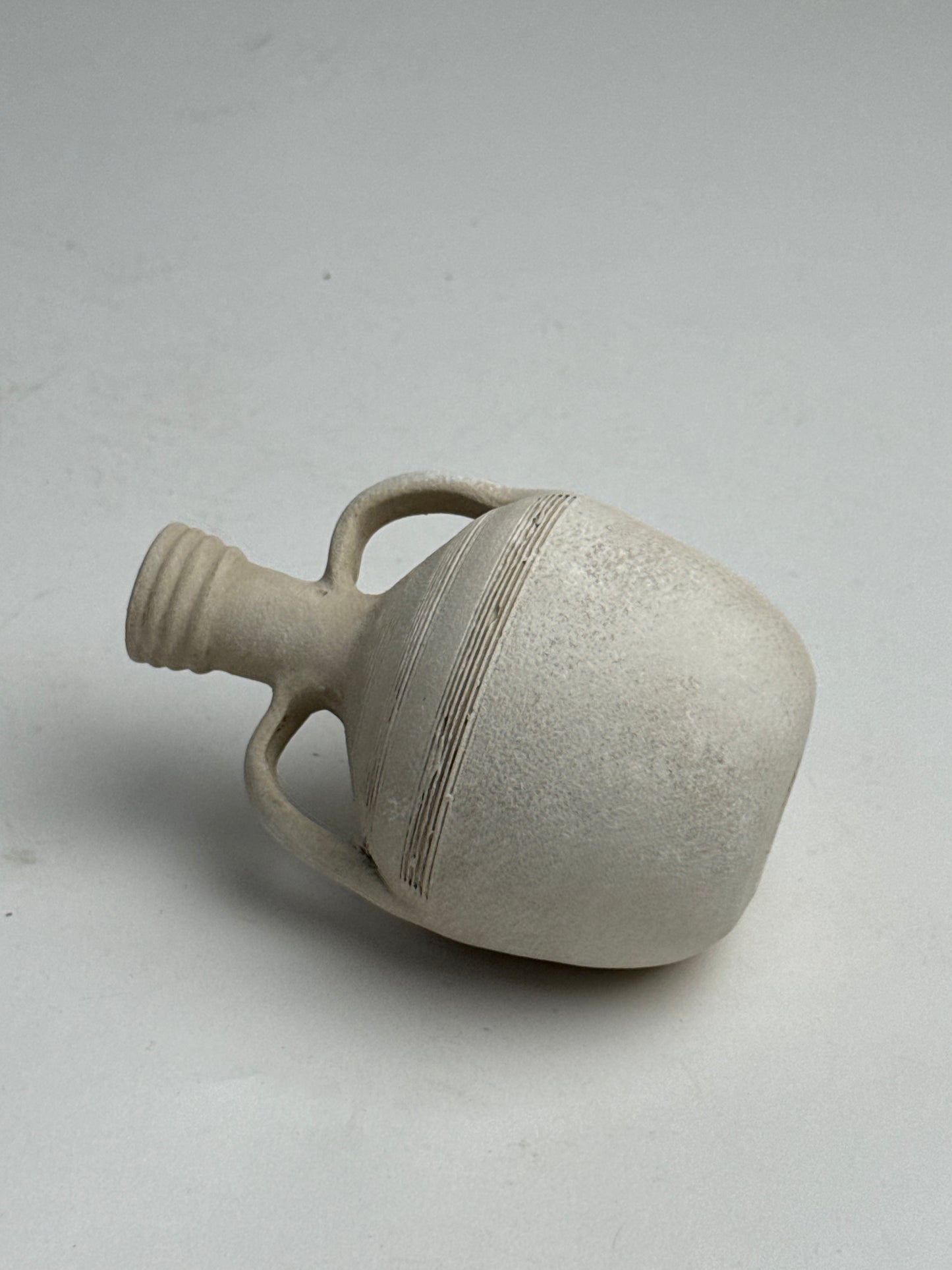Up-Cycled | Small Neutral Grecian Style Vase