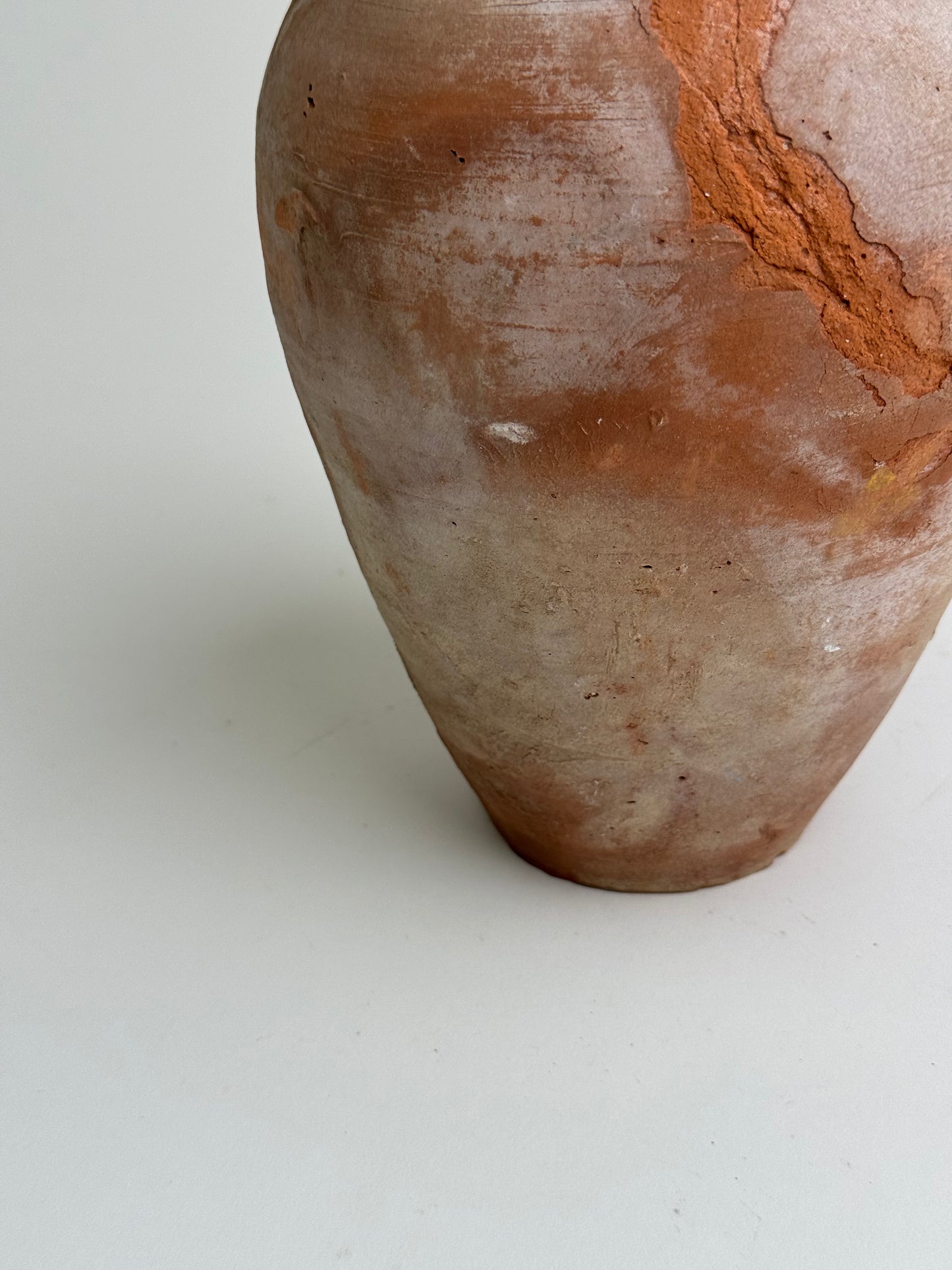 Egyptian Terracotta Twin Handle Vessel