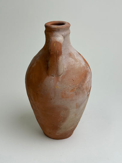 Egyptian Terracotta Twin Handle Vessel