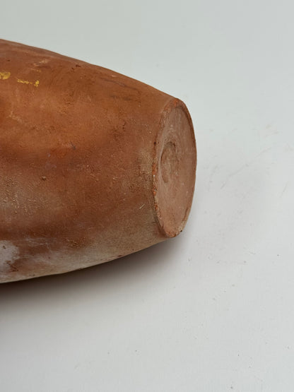 Egyptian Terracotta Twin Handle Vessel