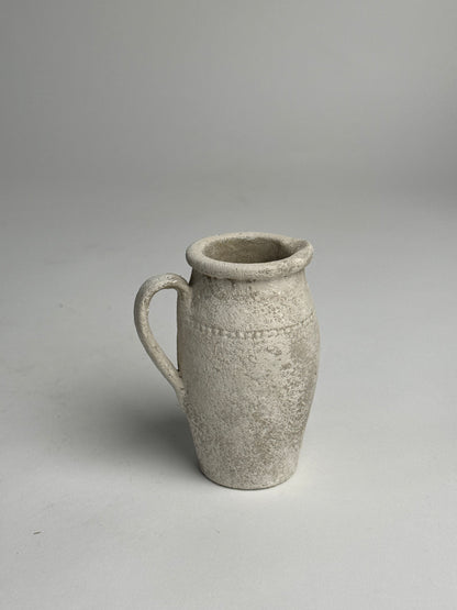 Up-Cycled | Slim Bead Detail Neutral Jug