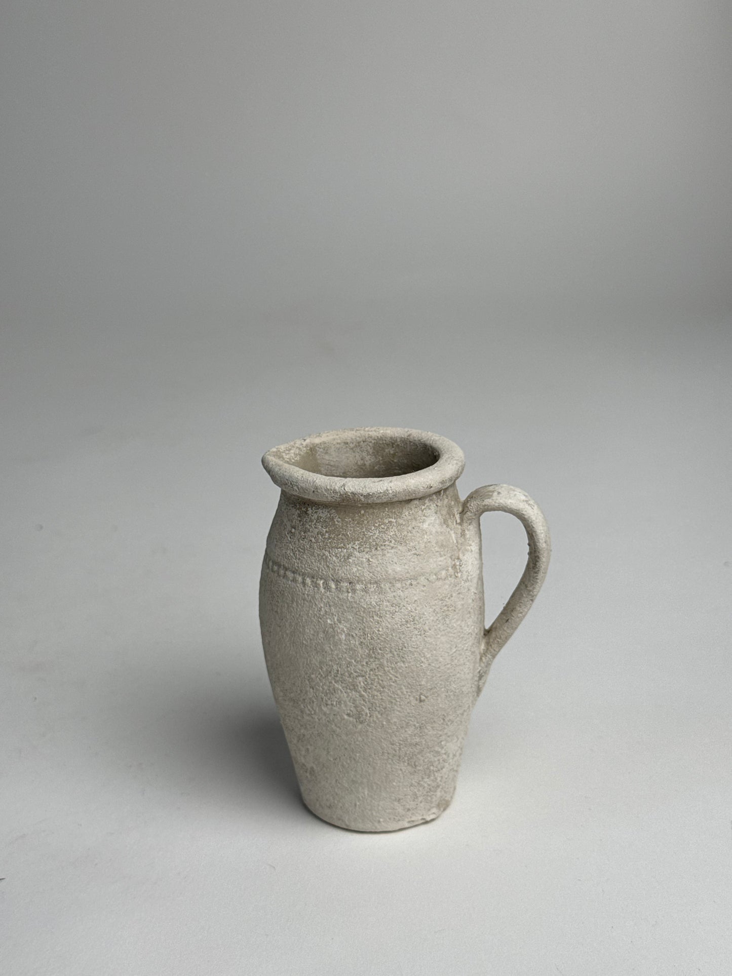 Up-Cycled | Slim Bead Detail Neutral Jug
