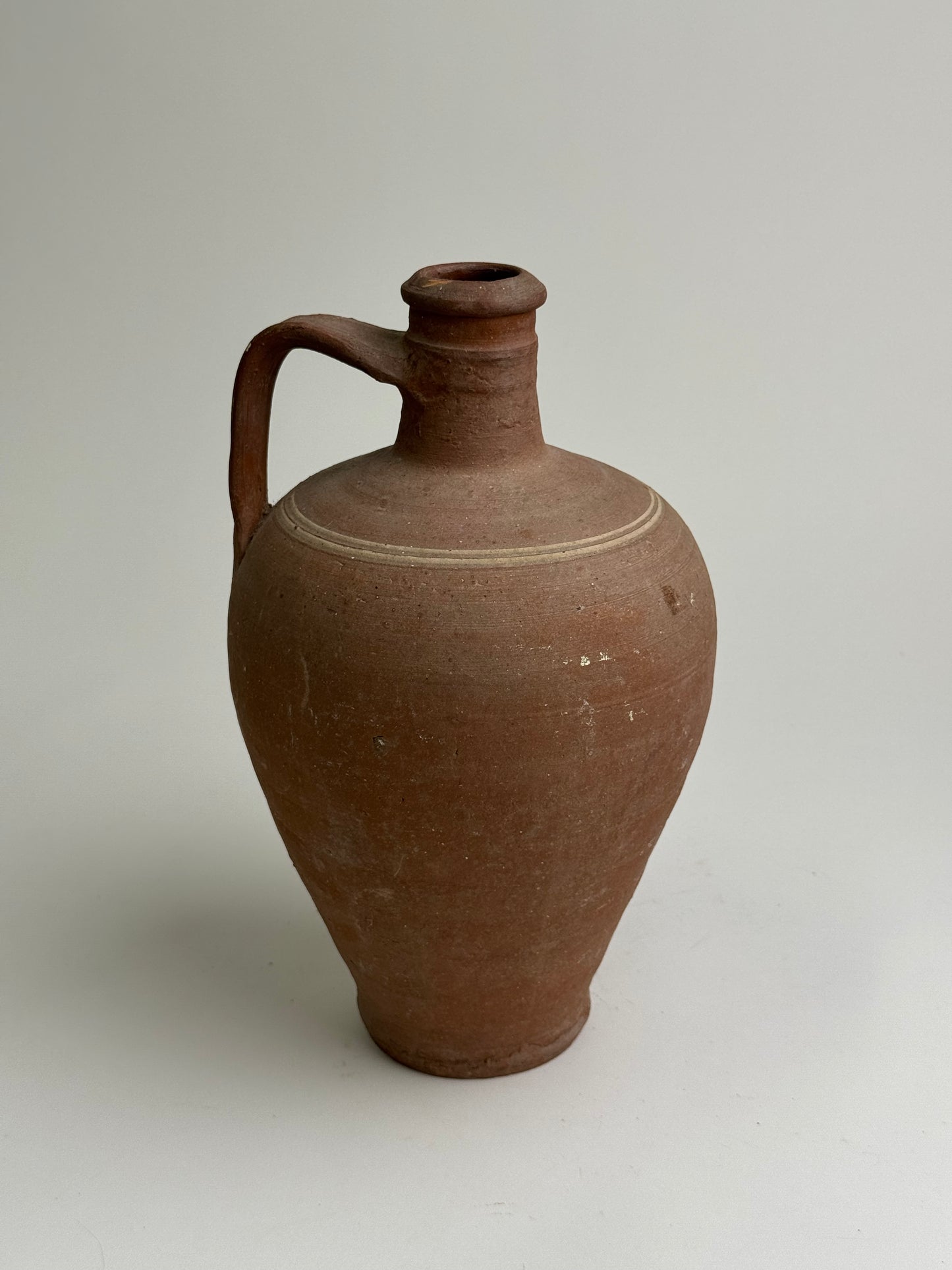 Large Terracotta Handled Vessel