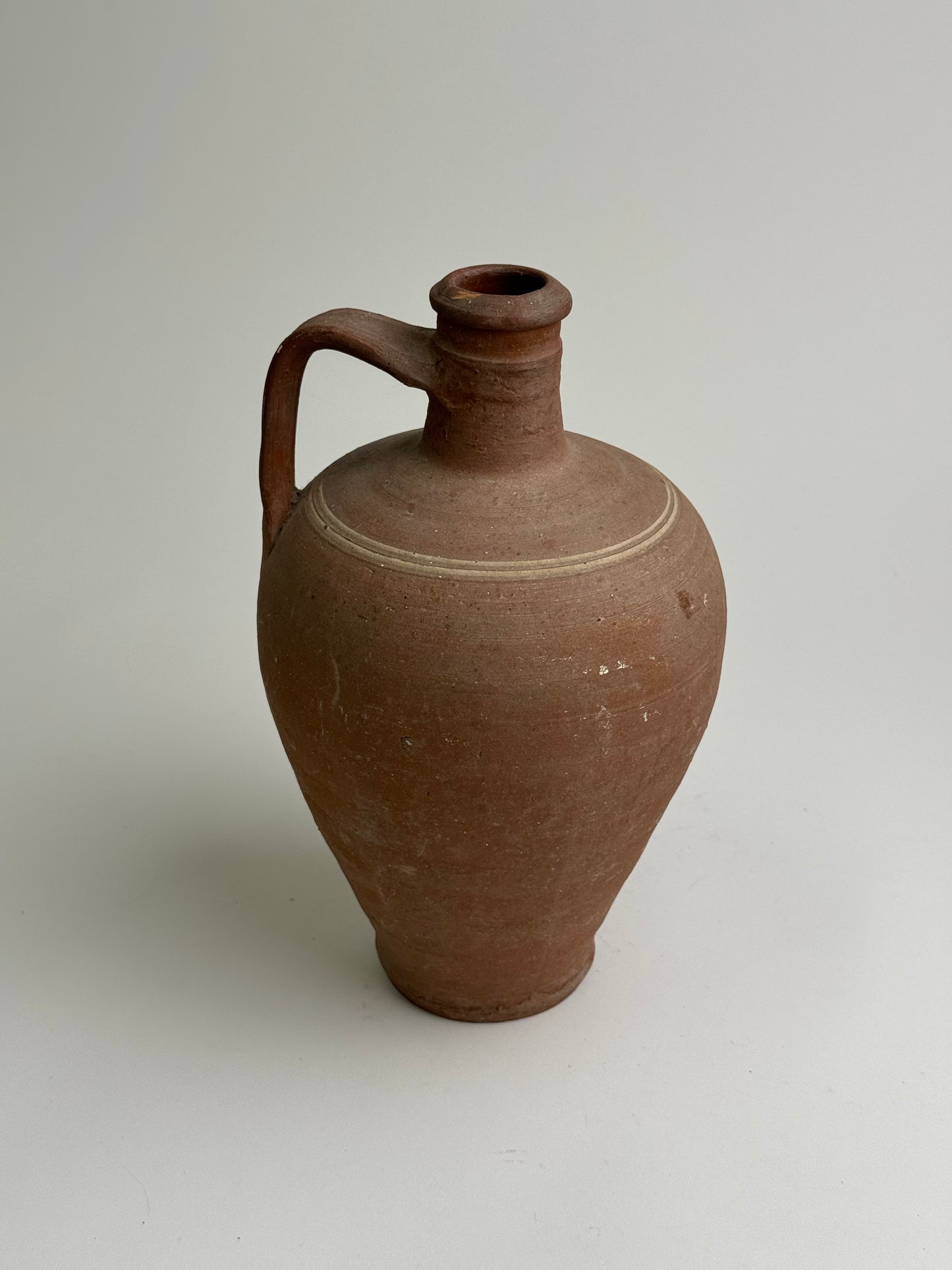 Large Terracotta Handled Vessel