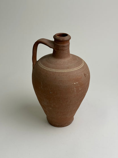 Large Terracotta Handled Vessel