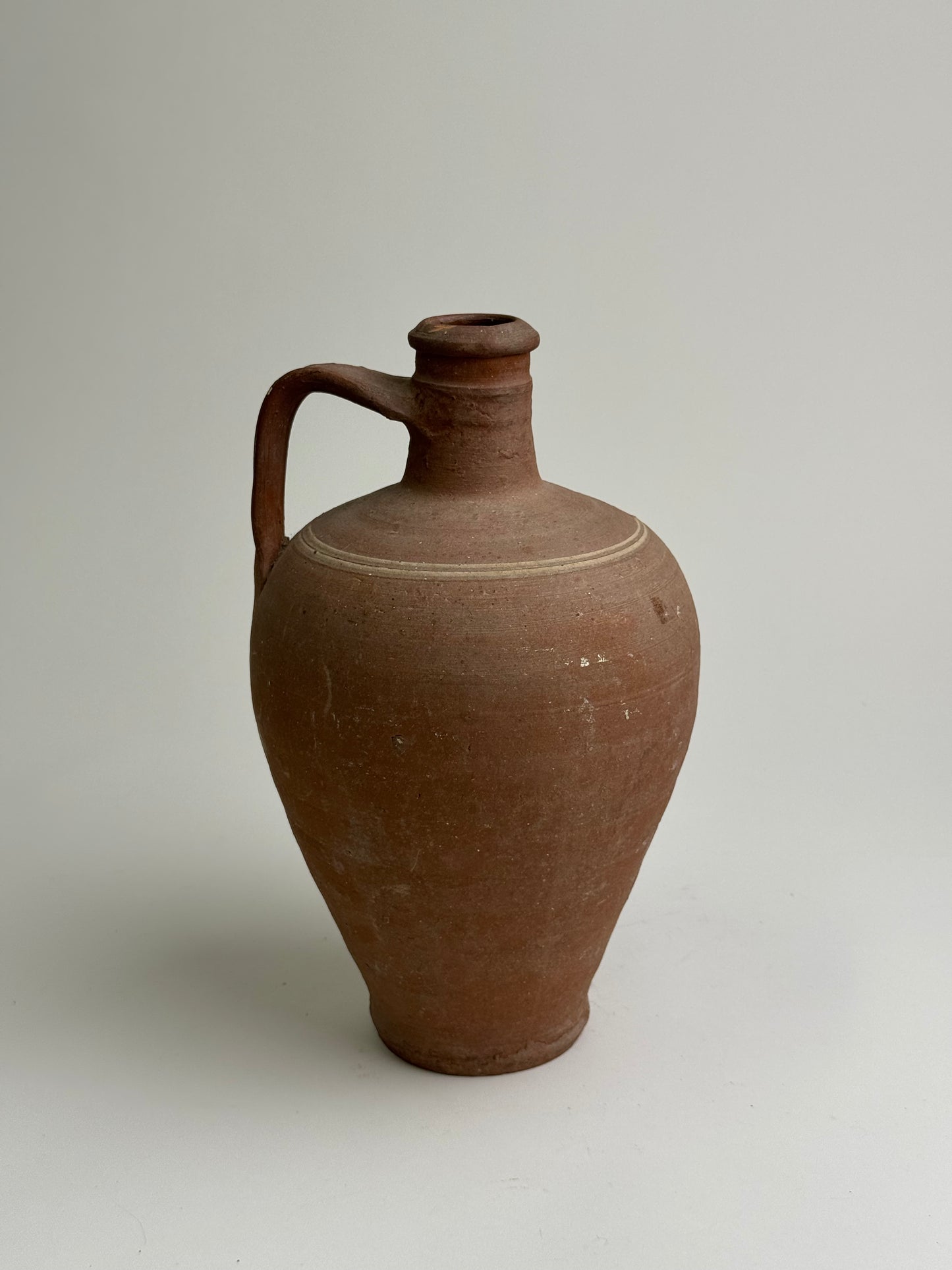 Large Terracotta Handled Vessel