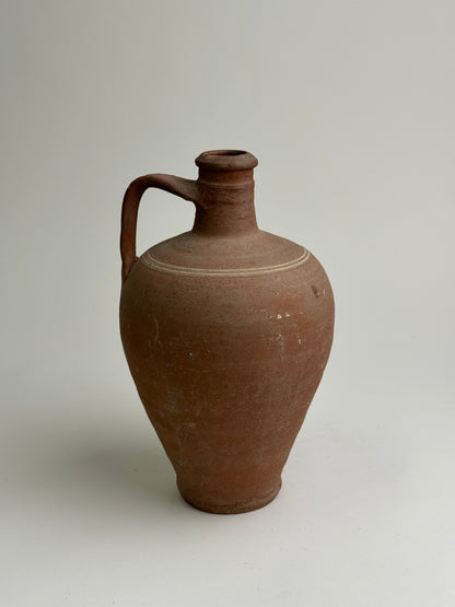 Large Terracotta Handled Vessel