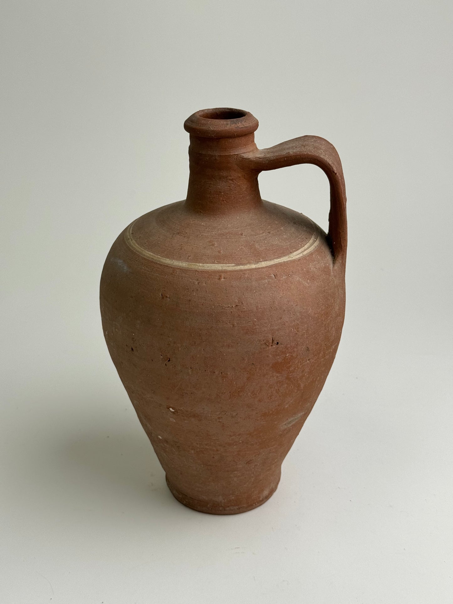 Large Terracotta Handled Vessel