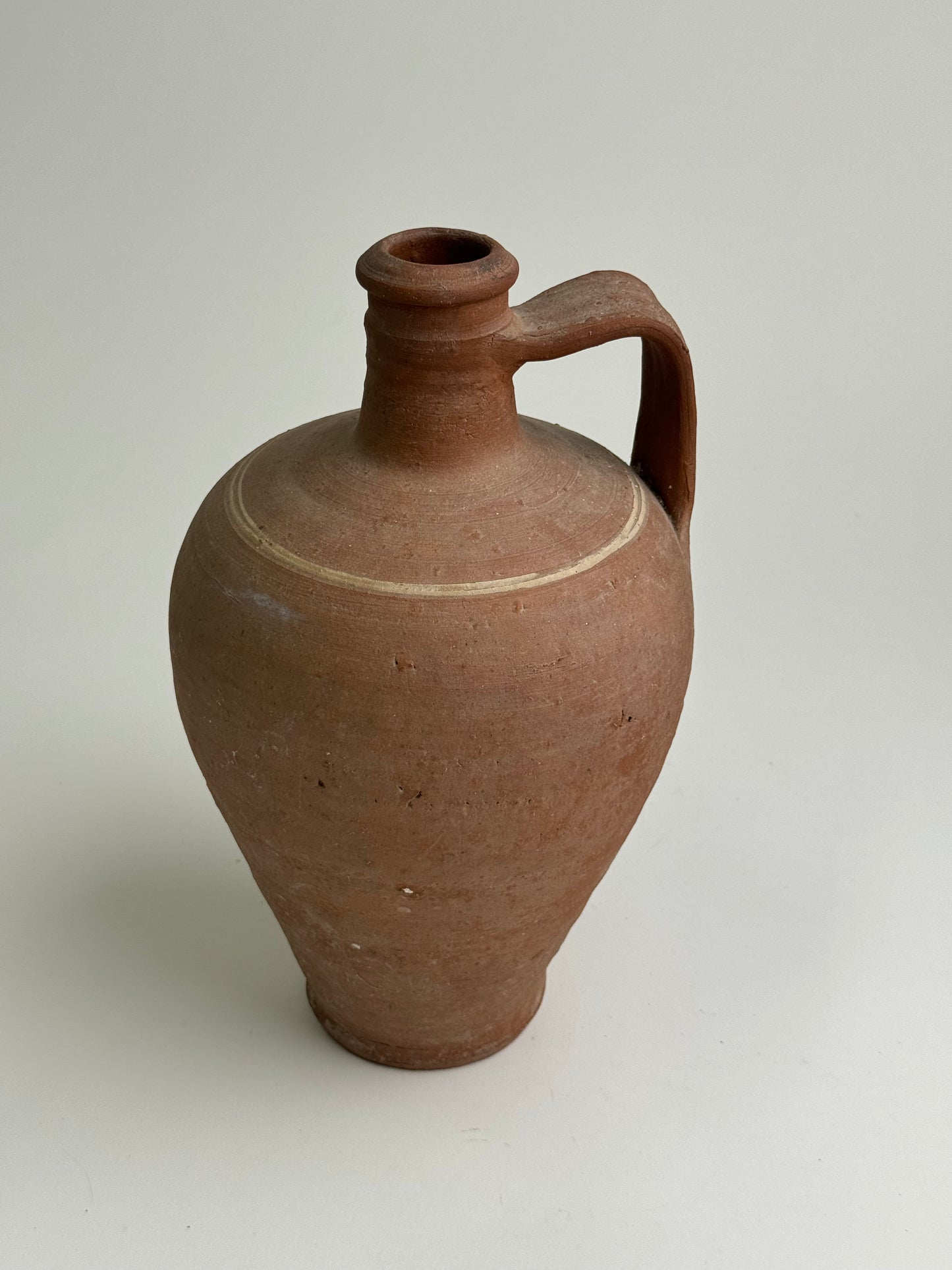 Large Terracotta Handled Vessel