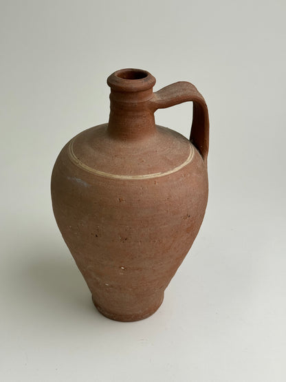 Large Terracotta Handled Vessel