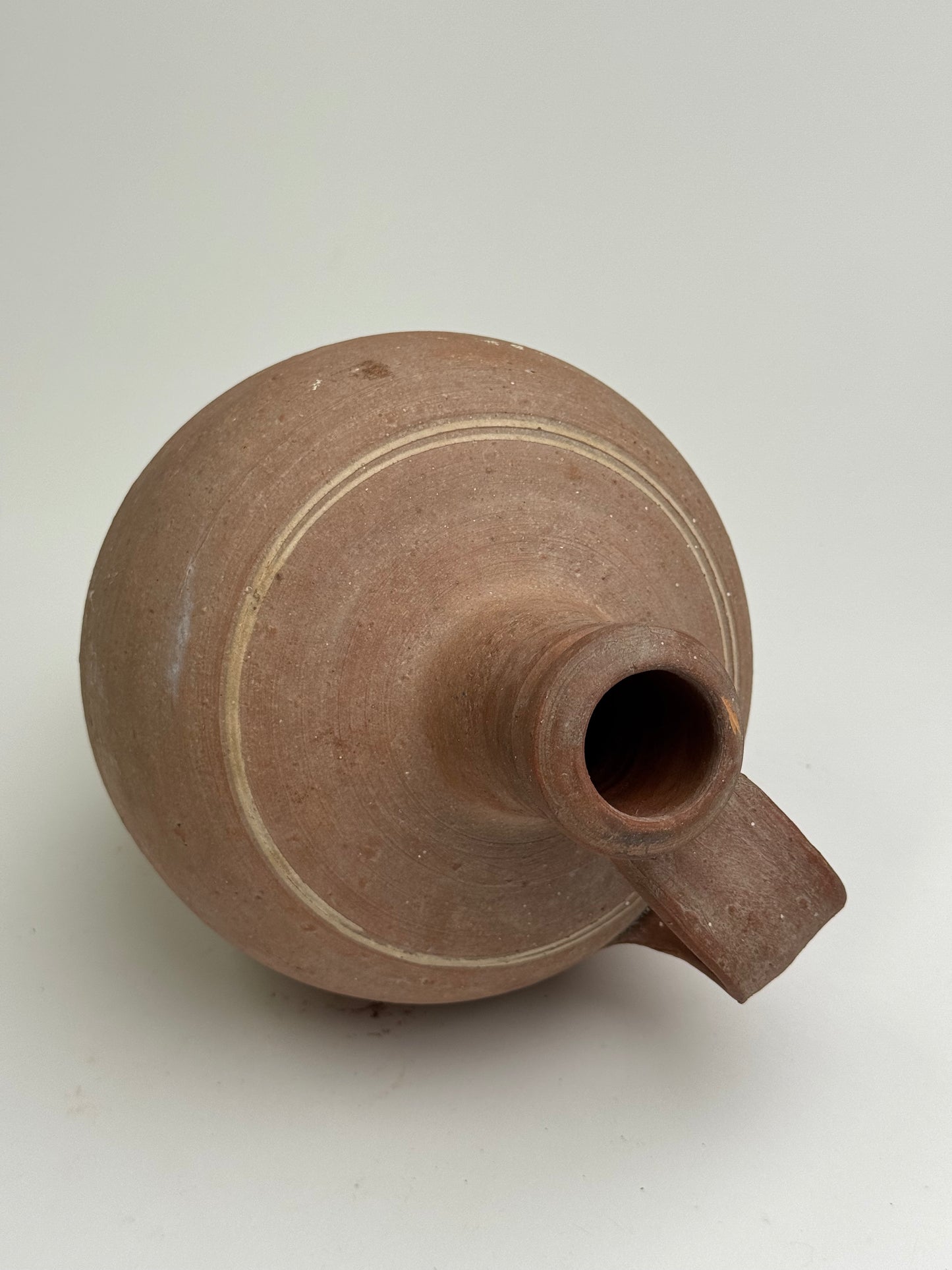 Large Terracotta Handled Vessel