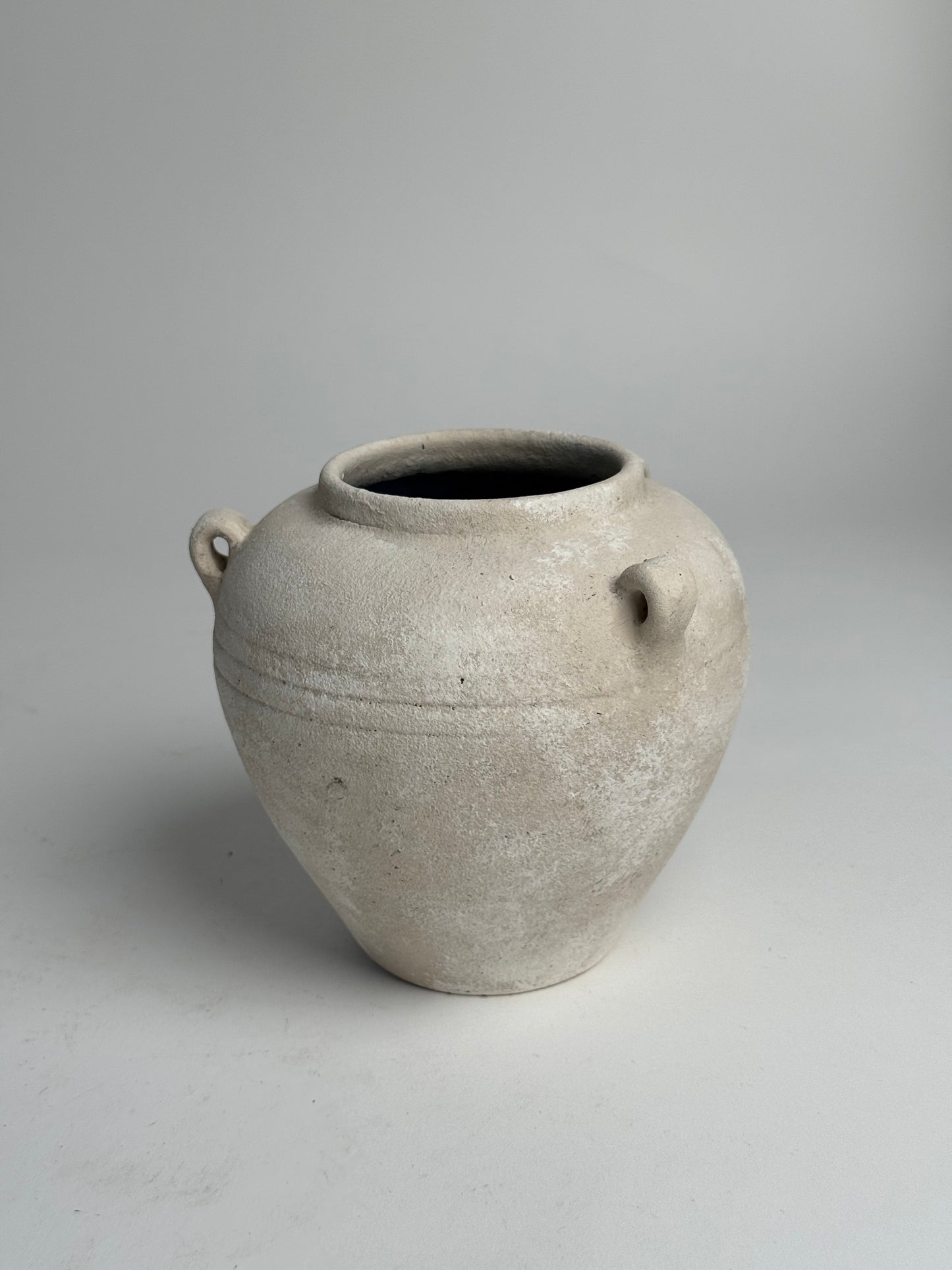 Up-Cycled | Aged Effect Tri-Handle Pot