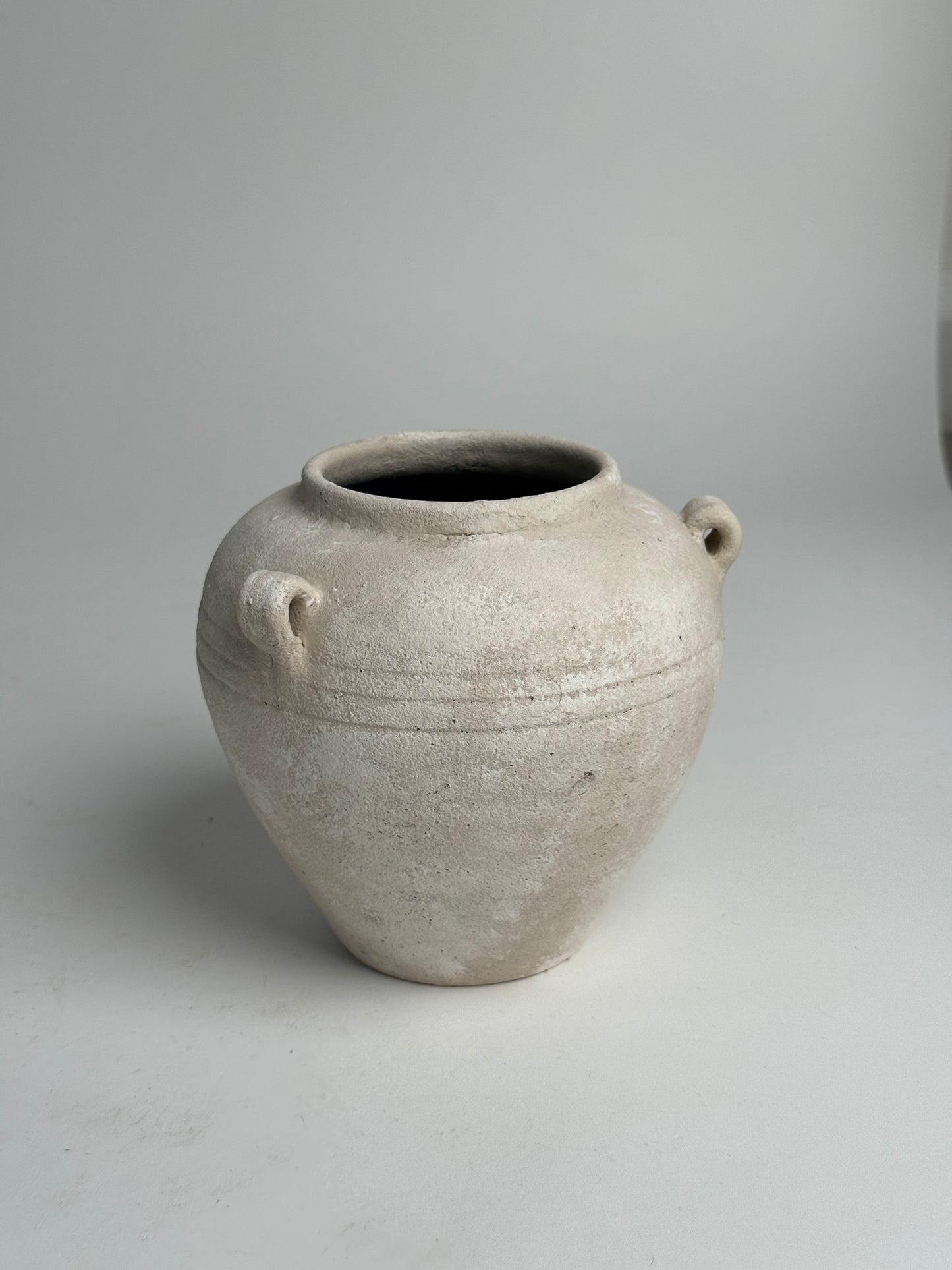 Up-Cycled | Aged Effect Tri-Handle Pot