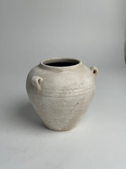 Up-Cycled | Aged Effect Tri-Handle Pot