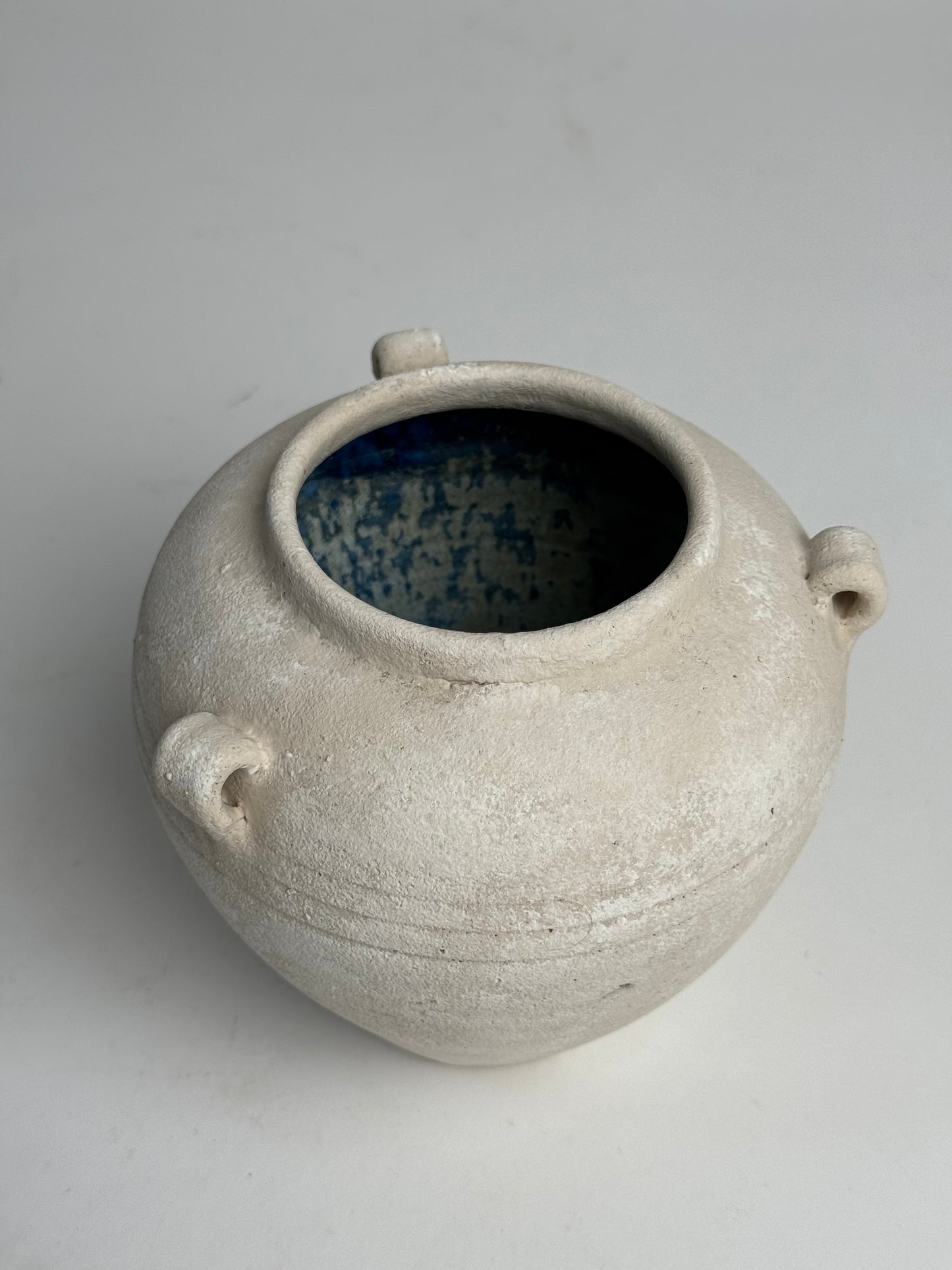 Up-Cycled | Aged Effect Tri-Handle Pot