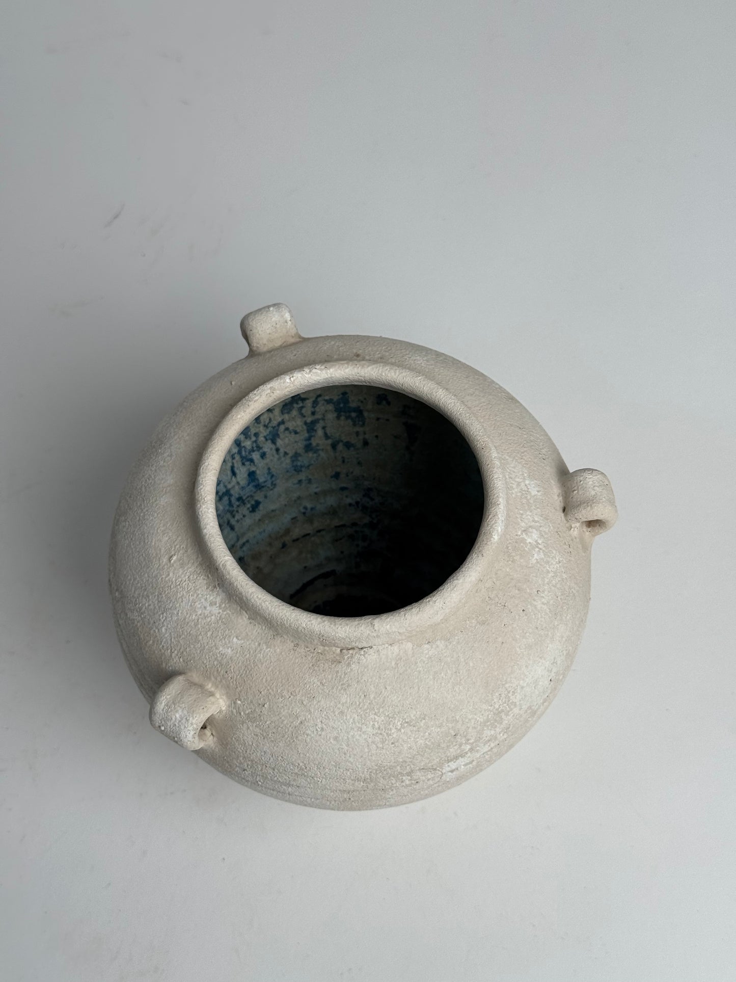 Up-Cycled | Aged Effect Tri-Handle Pot