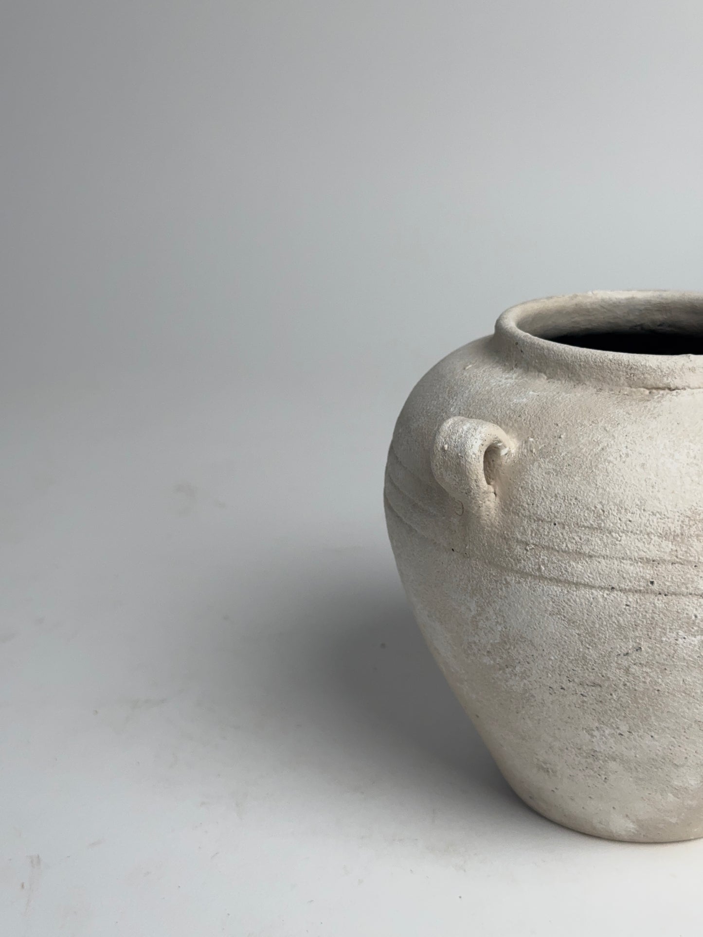 Up-Cycled | Aged Effect Tri-Handle Pot
