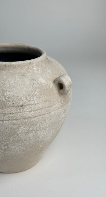 Up-Cycled | Aged Effect Tri-Handle Pot
