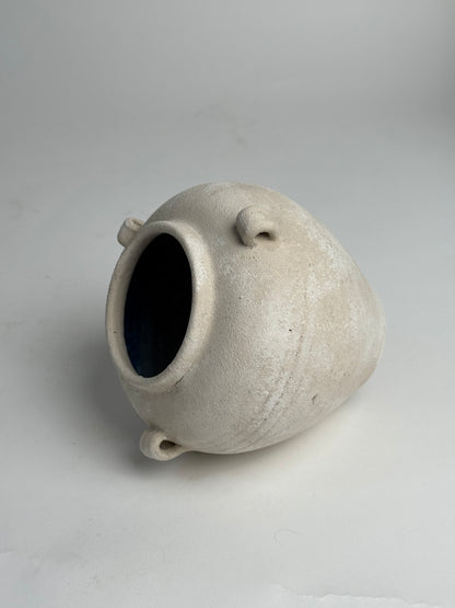 Up-Cycled | Aged Effect Tri-Handle Pot