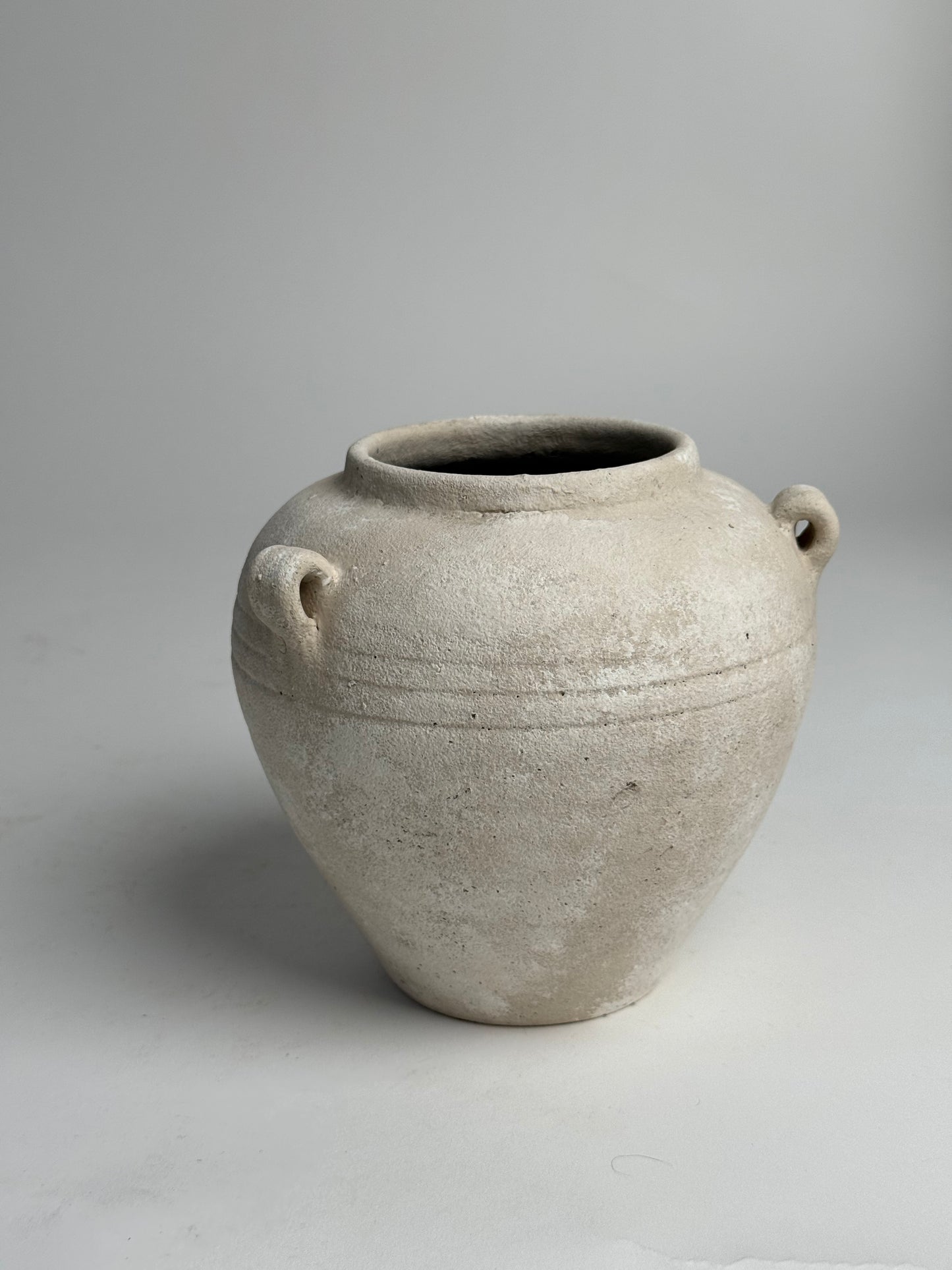 Up-Cycled | Aged Effect Tri-Handle Pot