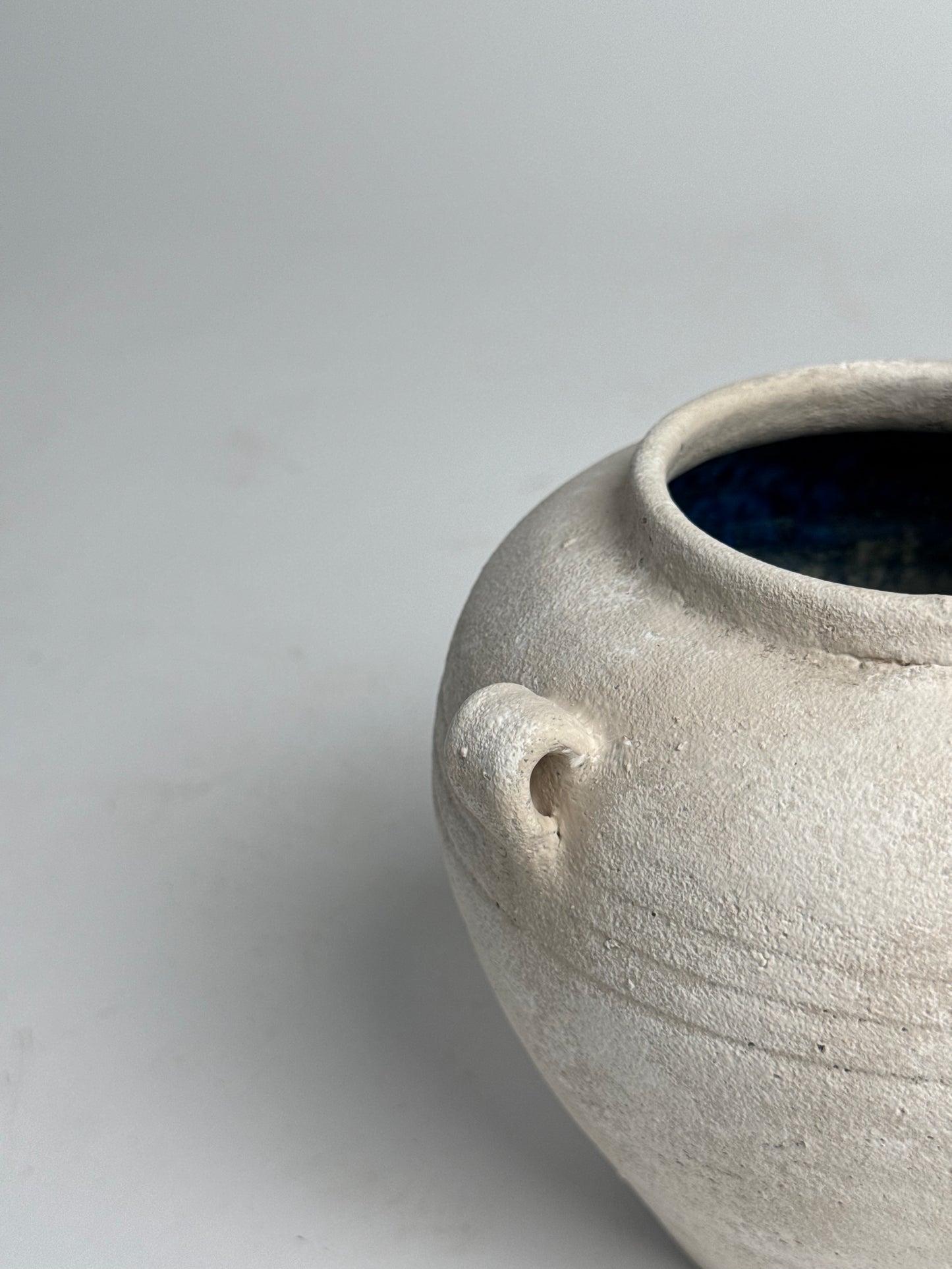 Up-Cycled | Aged Effect Tri-Handle Pot