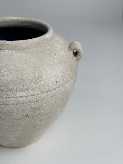 Up-Cycled | Aged Effect Tri-Handle Pot