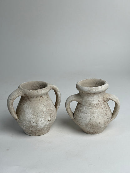 Up-Cycled | Twin Handle Neutral Pots