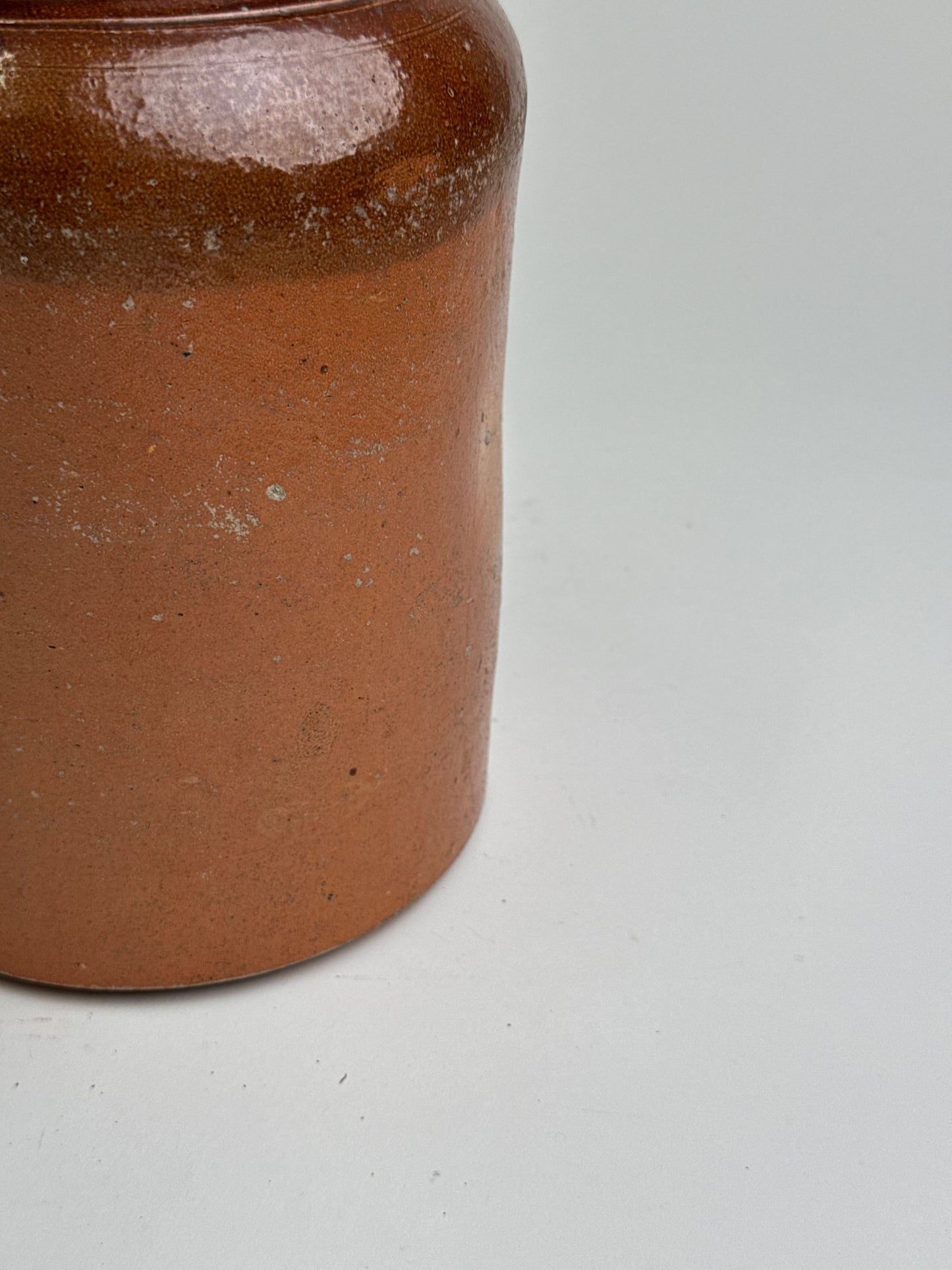 Large Vintage Stoneware Storage Jar