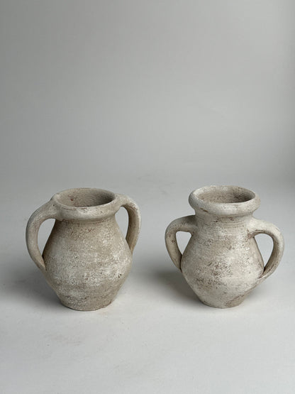 Up-Cycled | Twin Handle Neutral Pots