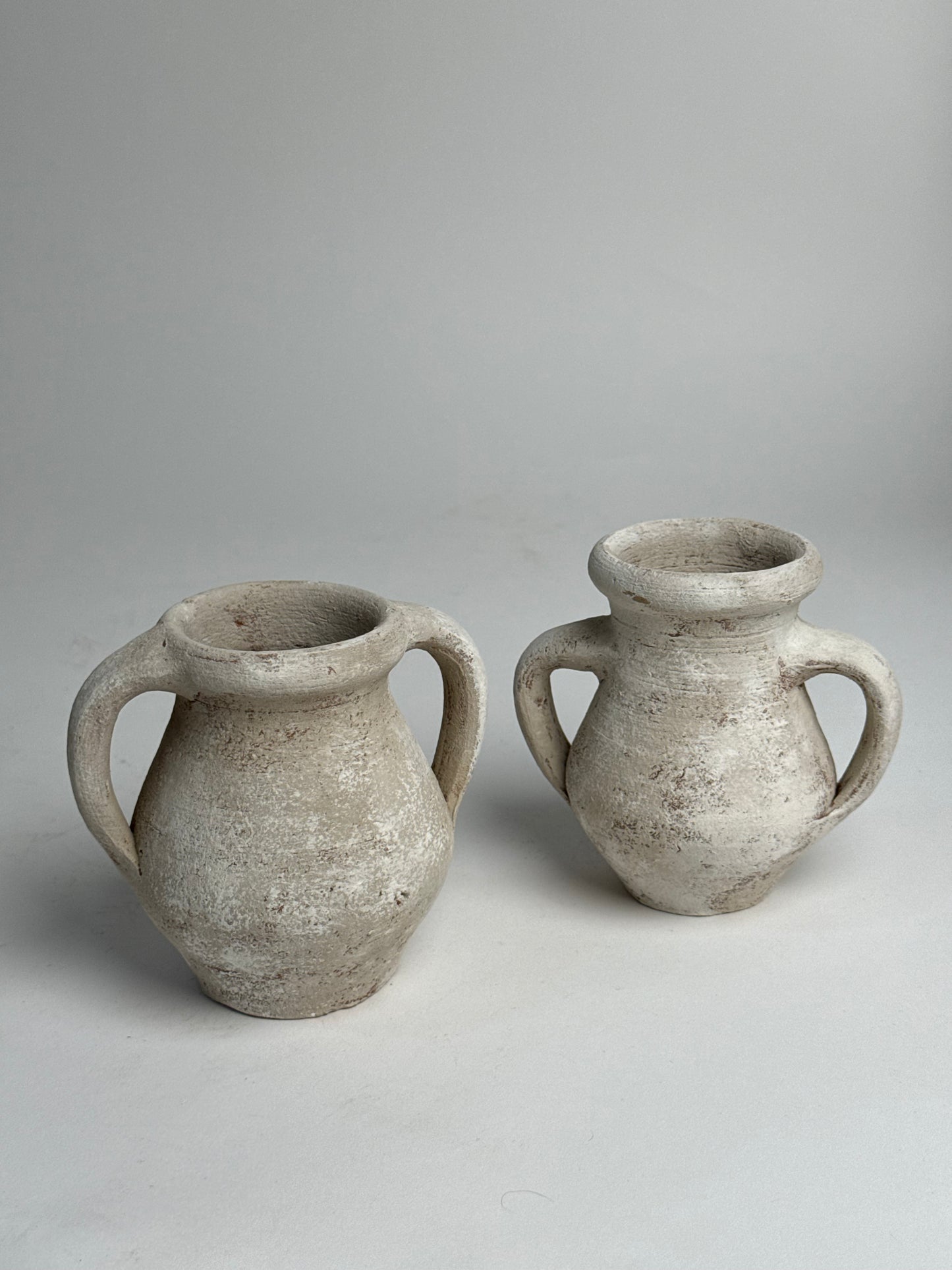 Up-Cycled | Twin Handle Neutral Pots