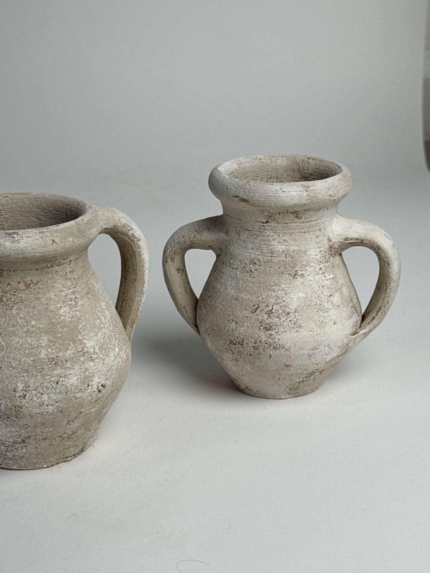 Up-Cycled | Twin Handle Neutral Pots