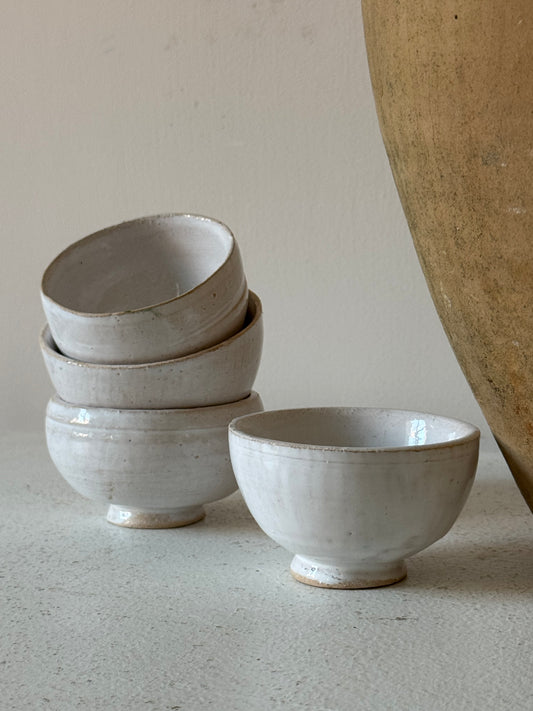 White Studio Pottery Bowls