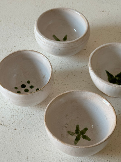 White Studio Pottery Bowls