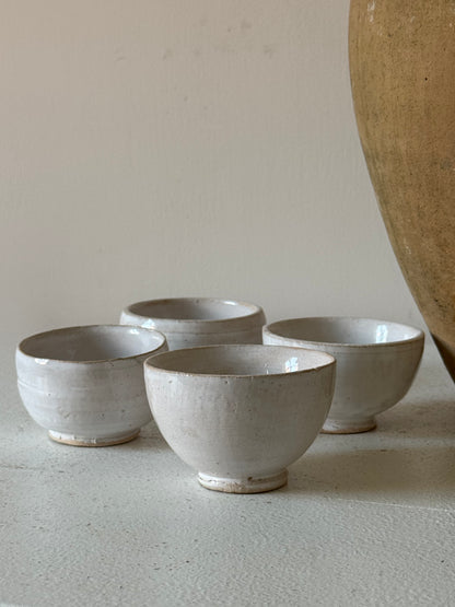 White Studio Pottery Bowls