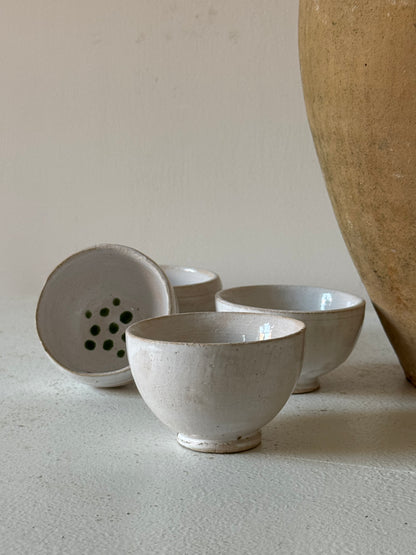 White Studio Pottery Bowls