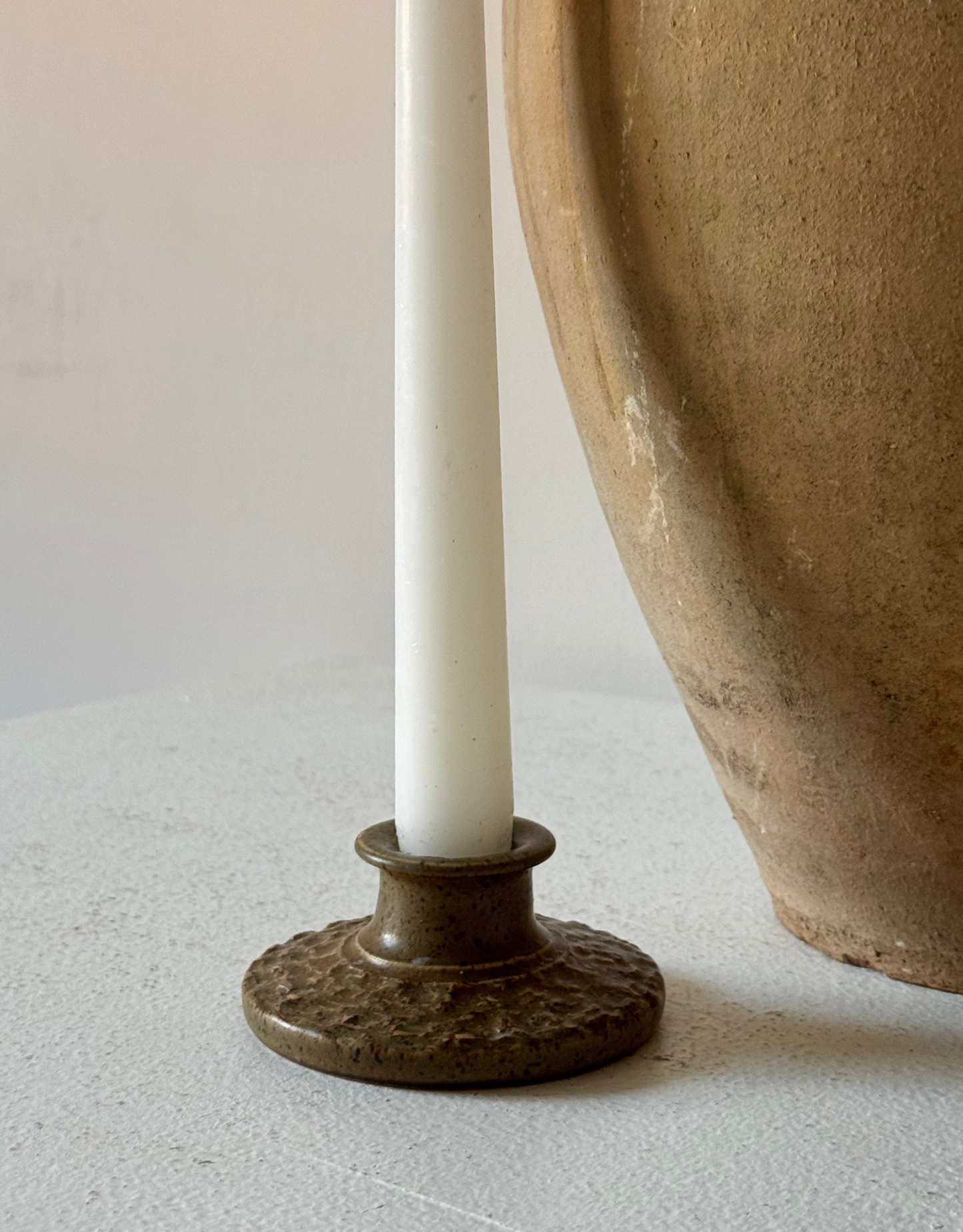 Studio Pottery Candle Holder