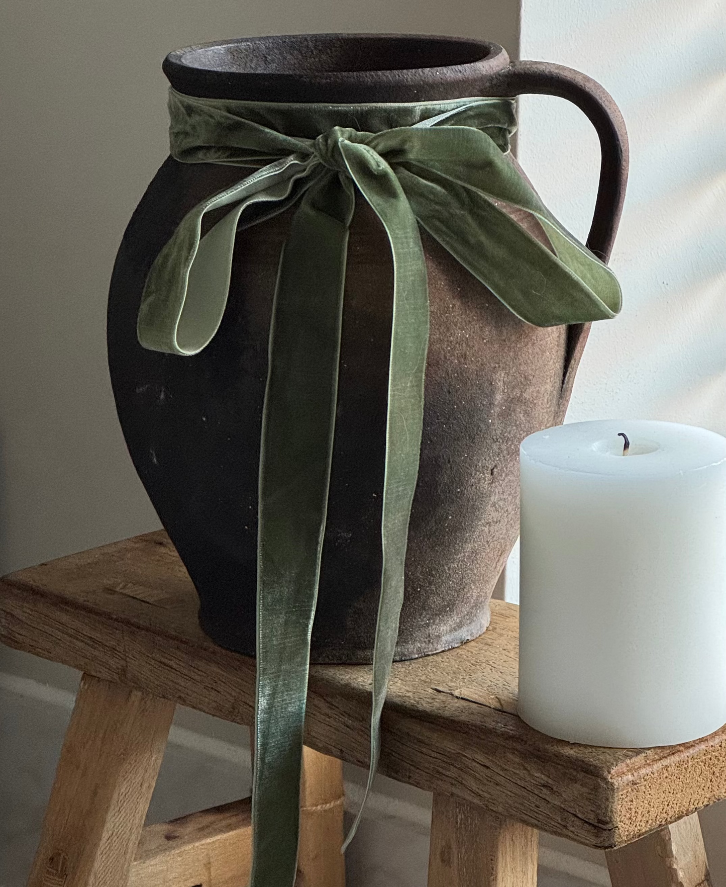 Deep Earthy Brown Mediterranean Jug