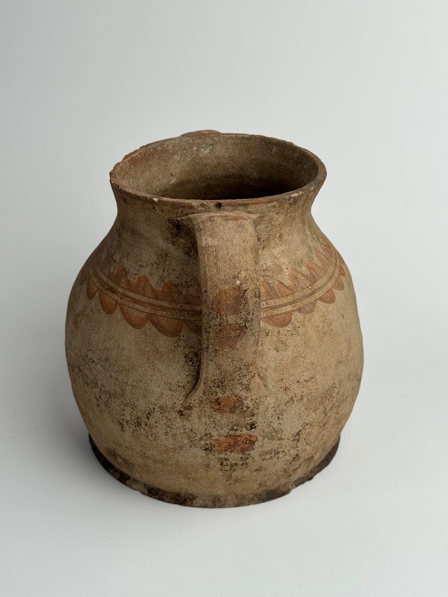 Vintage European Earthenware Storage Pot