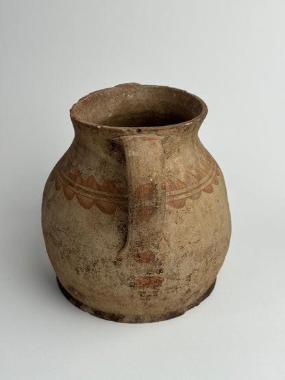 Vintage European Earthenware Storage Pot