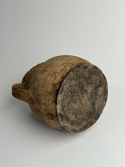 Vintage European Earthenware Storage Pot